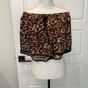 Women’s Animal Print Athletic Shorts